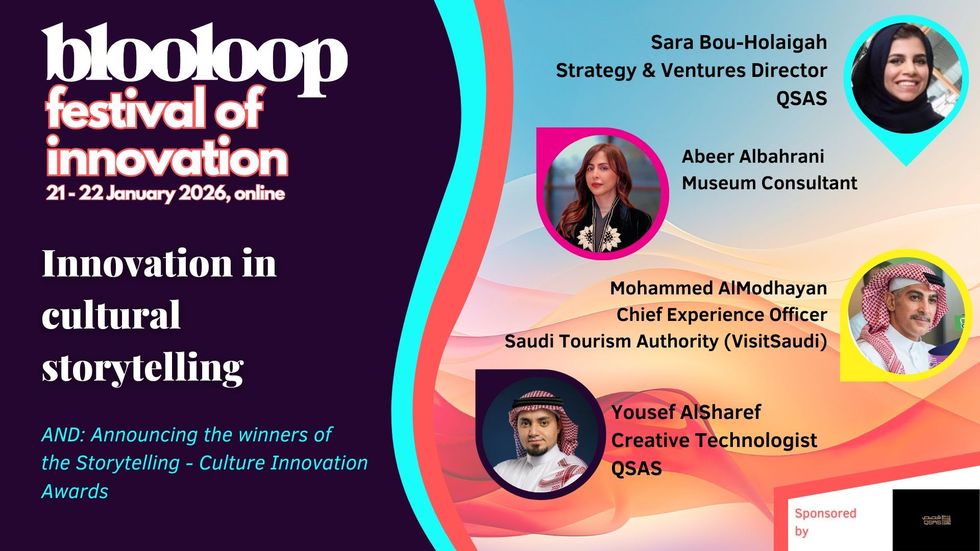 Blooloop Festival of Innovation, January 2026; featuring cultural storytelling award winners.