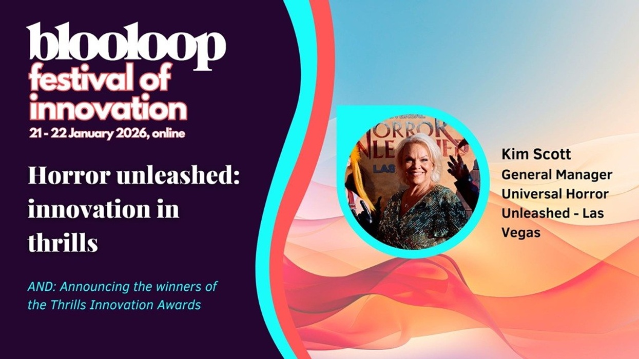 blooloop Festival of Innovation session with speaker Kim Scott.