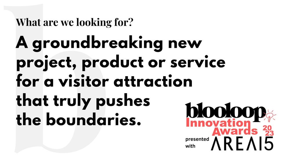 blooloop innovation awards 2023