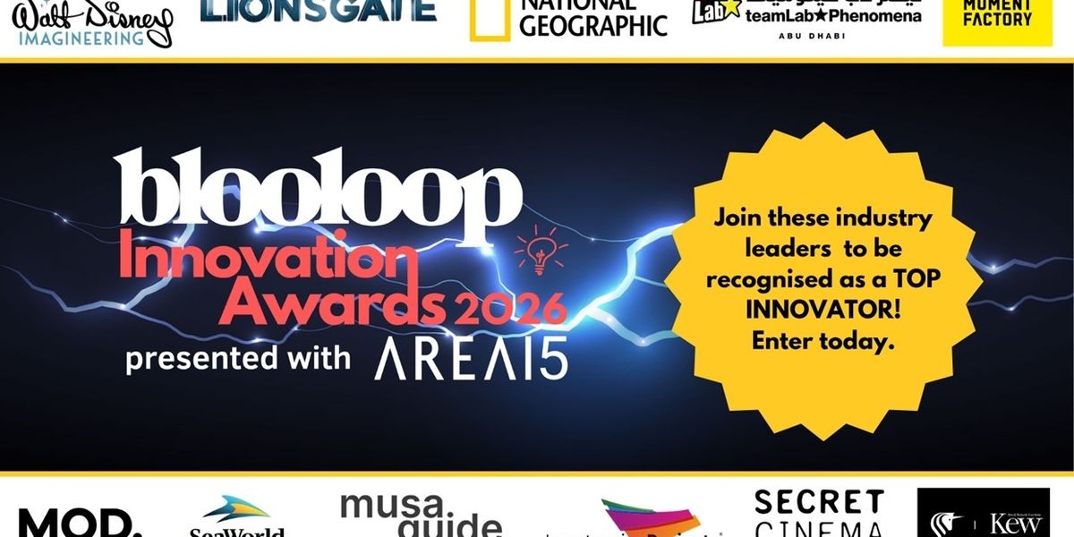 blooloop Innovation Awards: everything you need to know to enter