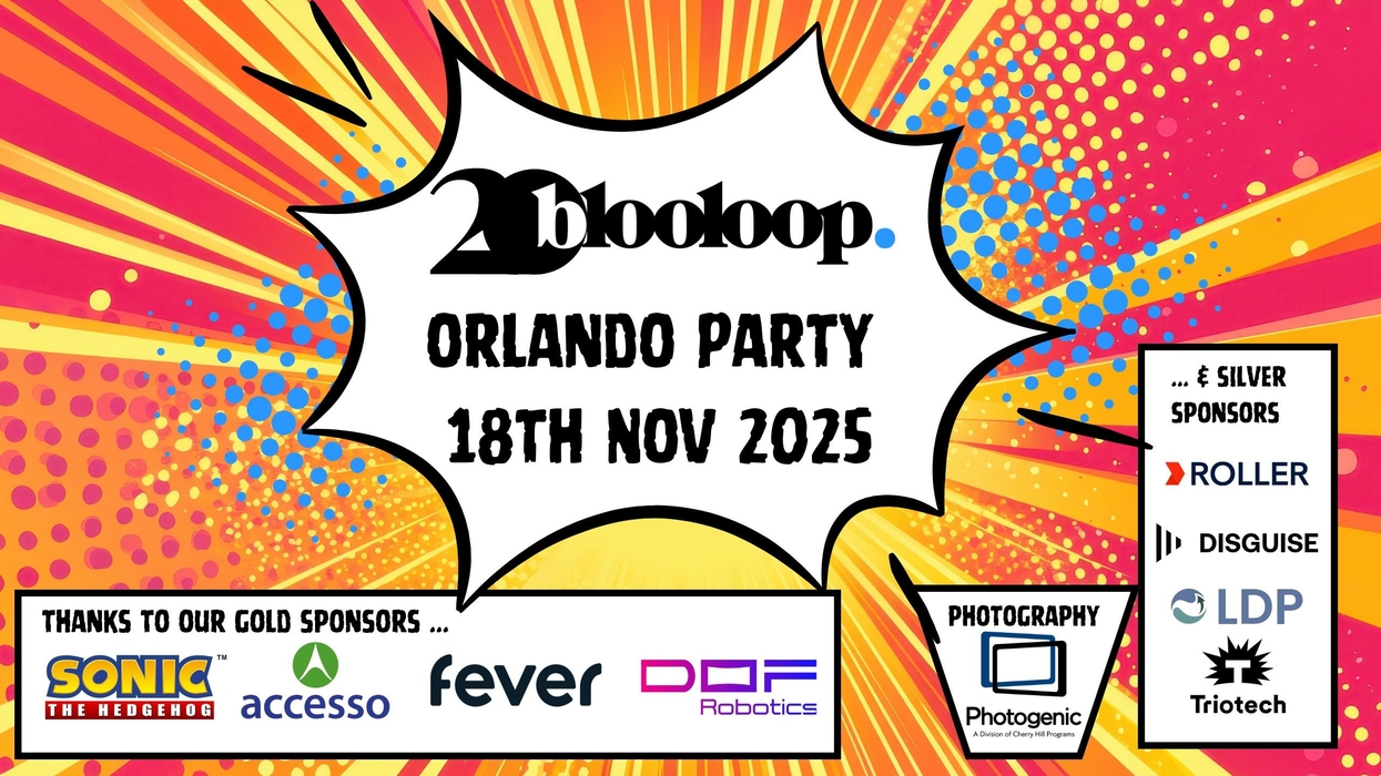 blooloop party 2025 graphic