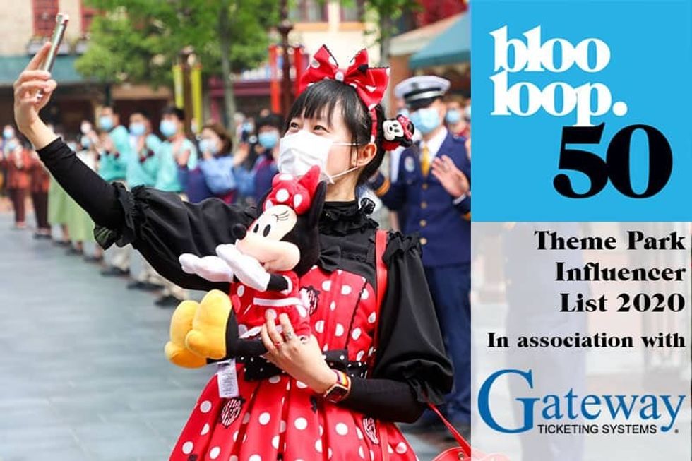 Blooloop50 Theme Park Influencer List 2020