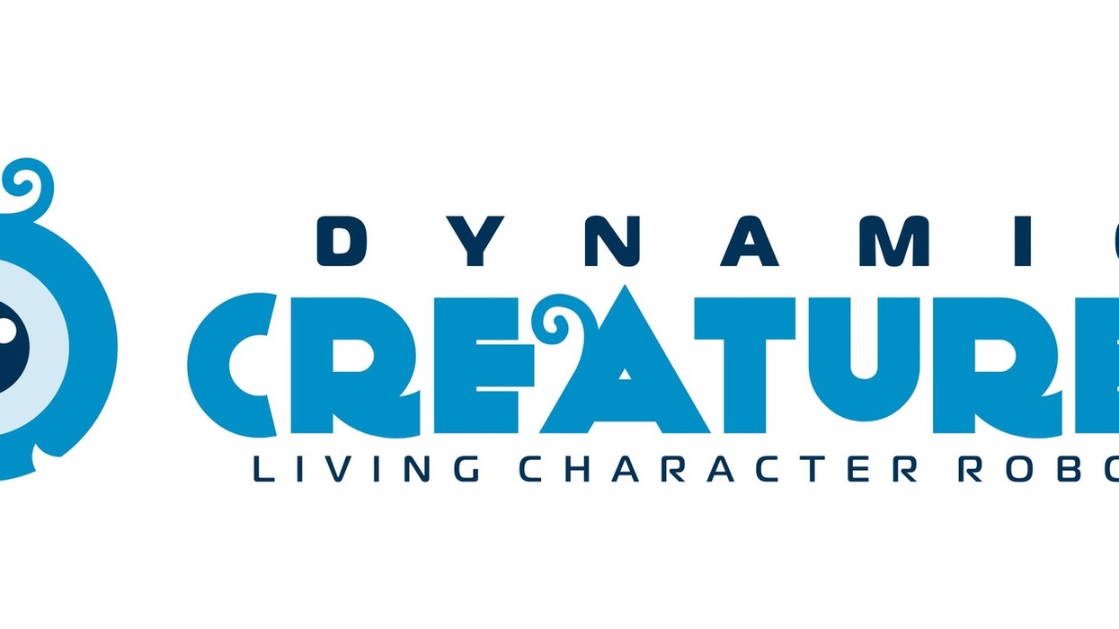 Blue "Dynamic Creatures" logo with a stylized eye and antenna design.