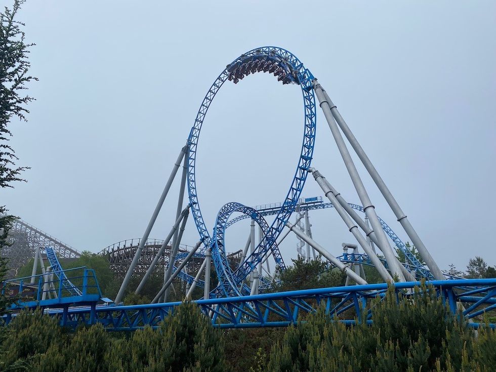 Blue Fire at Europa Park