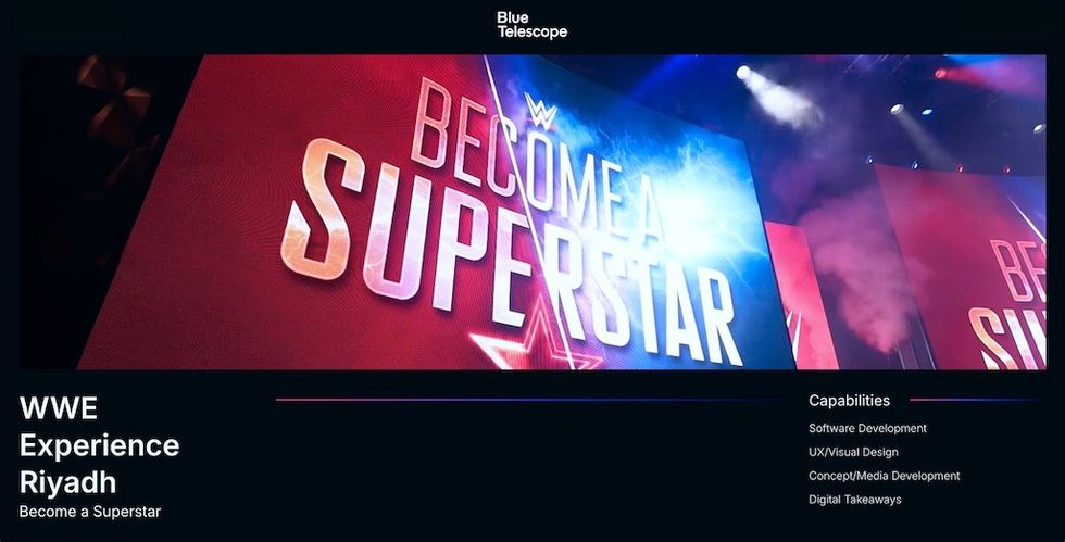 Blue Telescope website