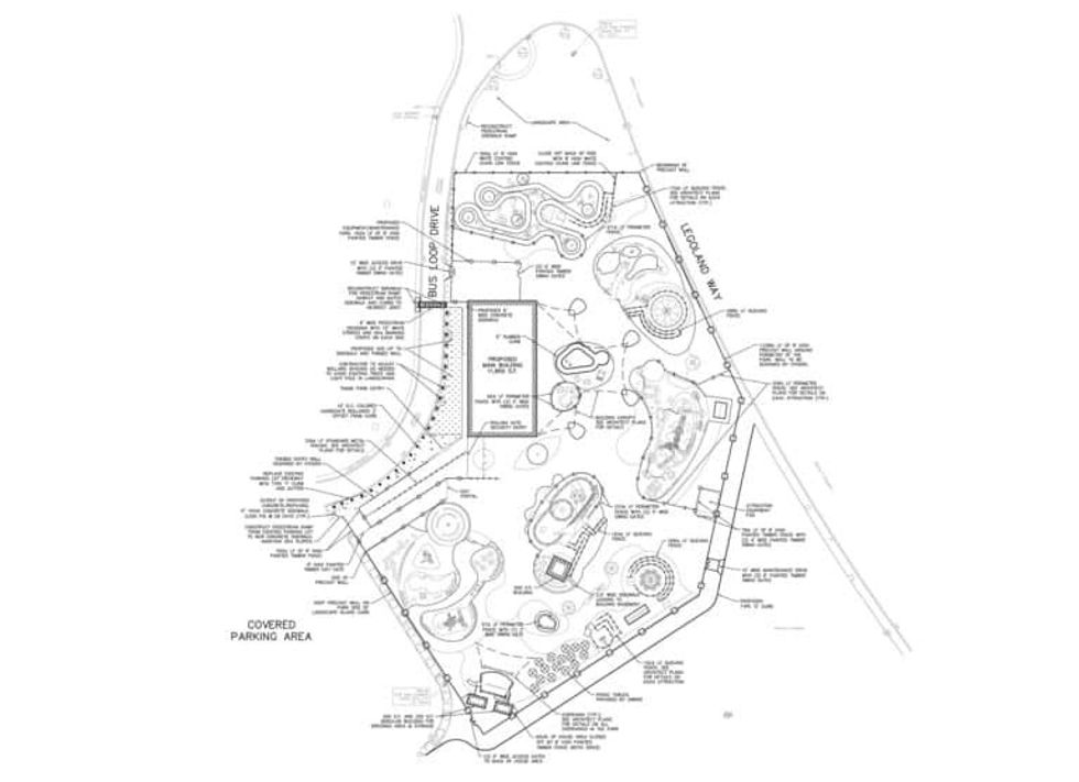 Blueprint of legoland florida expansion