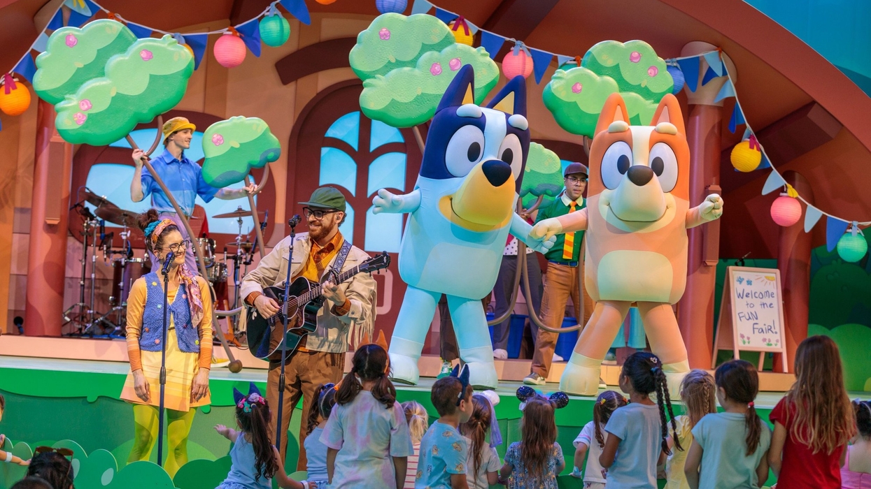 bluey experience disneyland