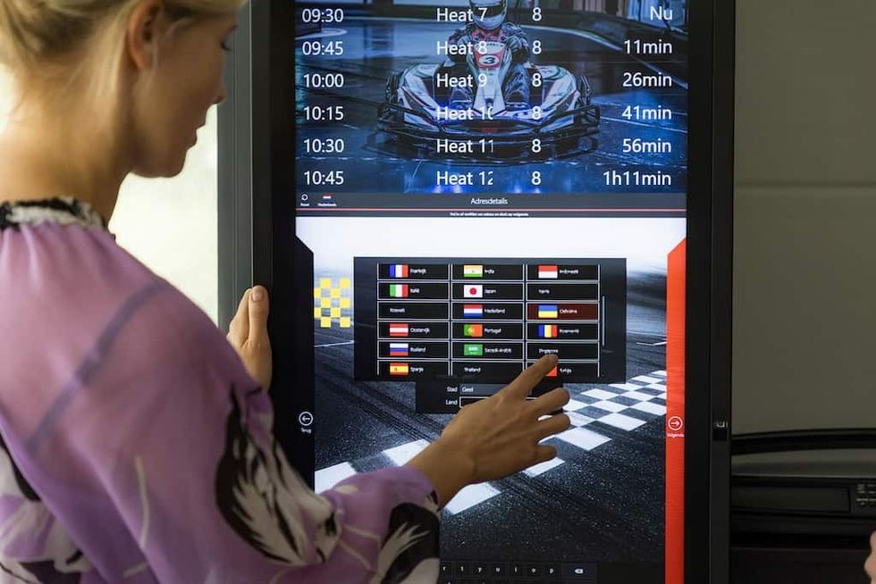 BMI Leisure - Self-serve kiosk