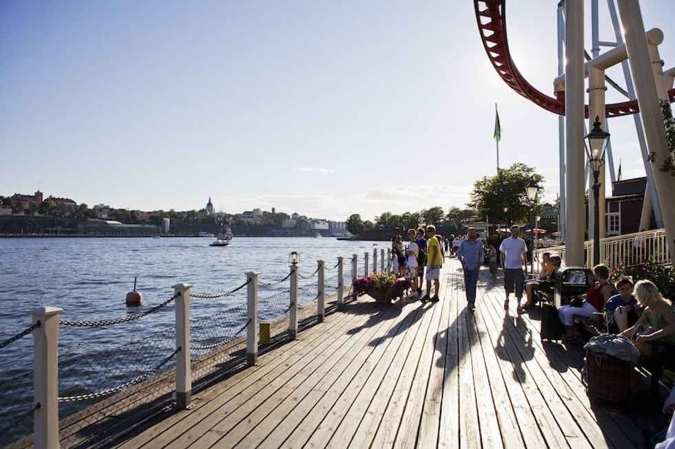 Boardwalk at Gröna Lund