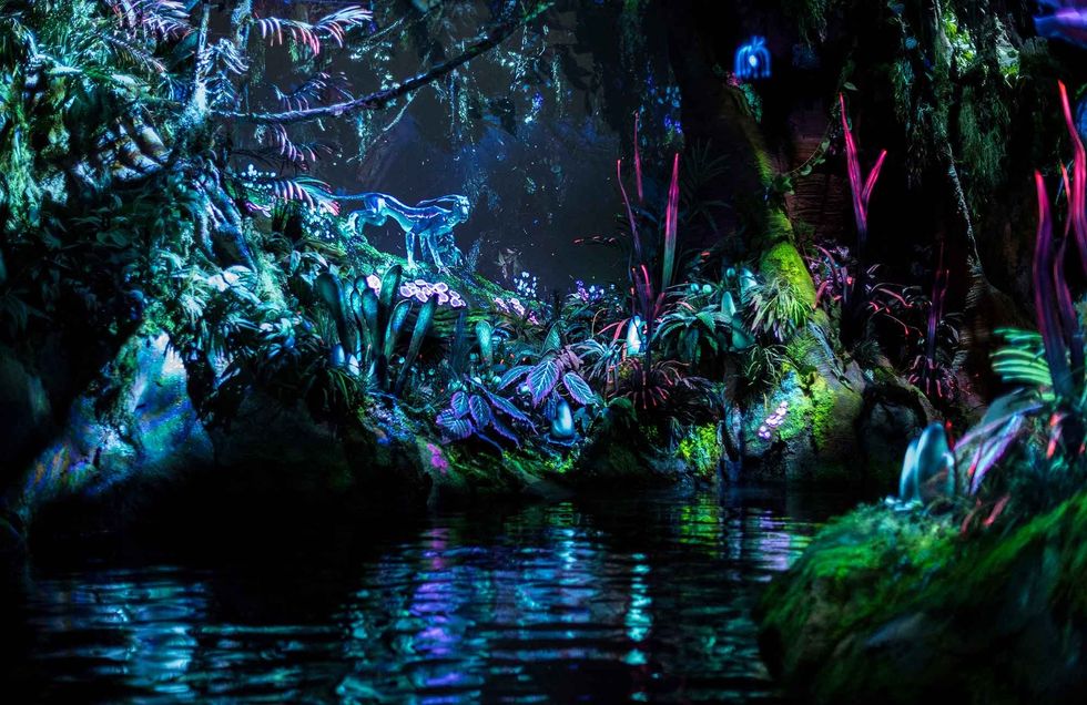 boat ride Disney pandora at magic kingdom, number 7 on our list of the world's top theme parks of the decade