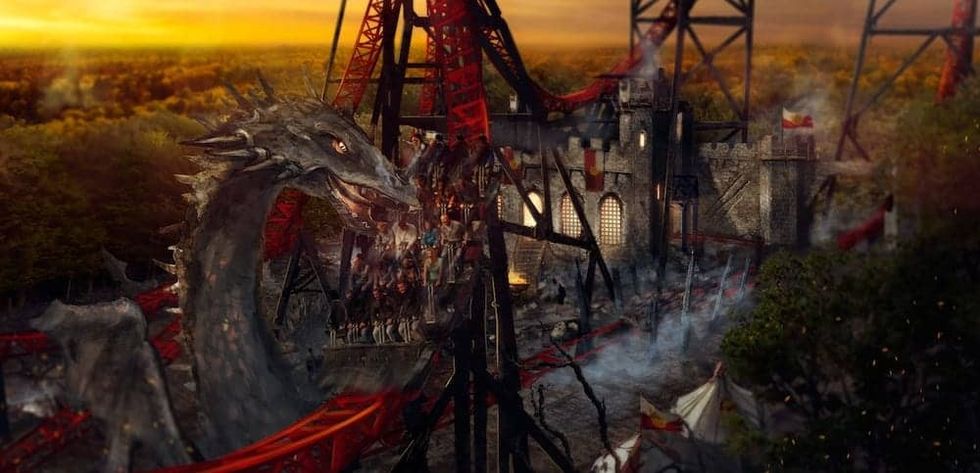 Bobbejaanland Land of Legends Fury rollercoaster magical adventures