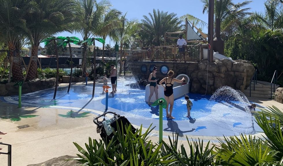 Boca Raton splash area