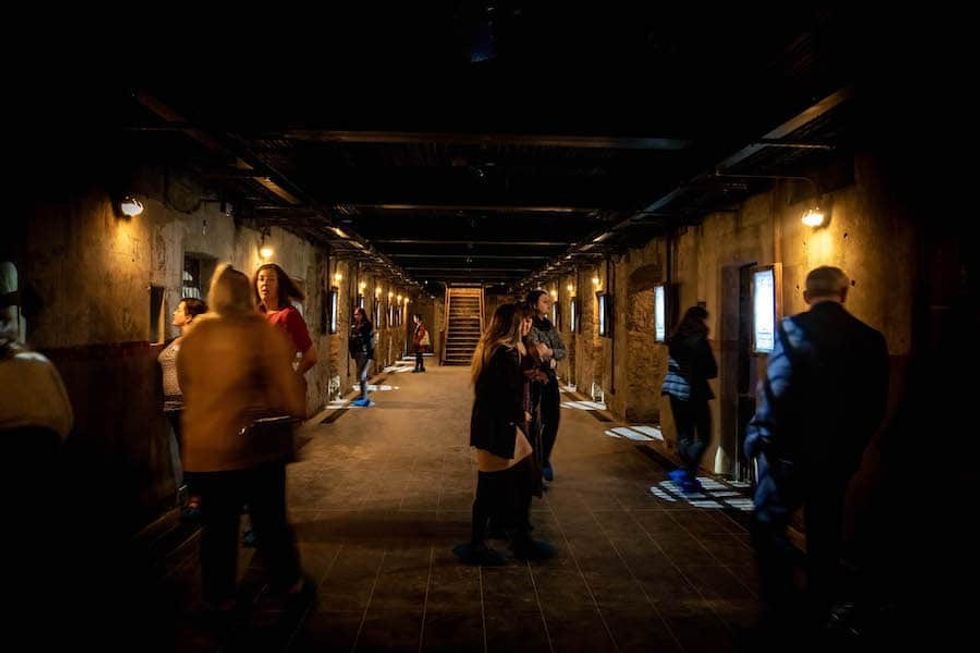 bodmin Jail corridor opening in a pandemic