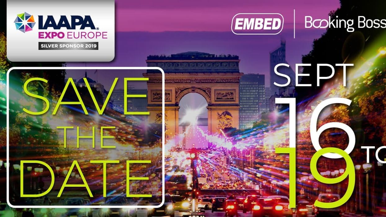 Booking Boss Embed IAAPA Expo Europe