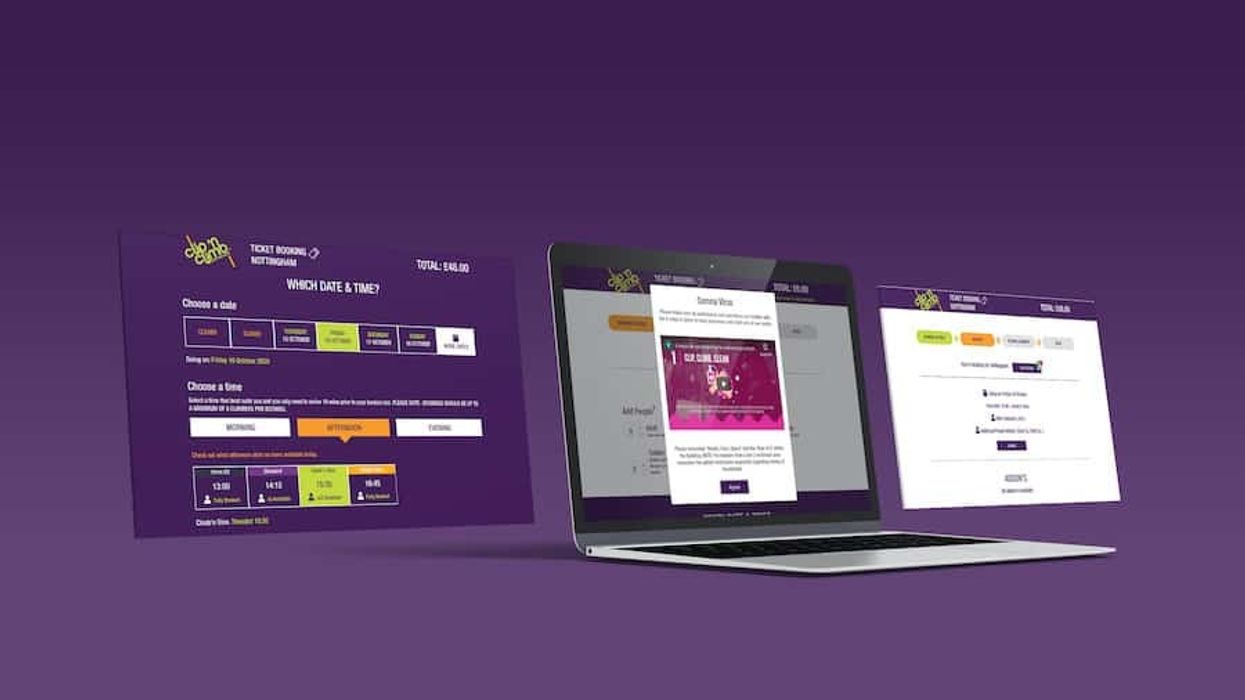 Booking system Clip n Climb
