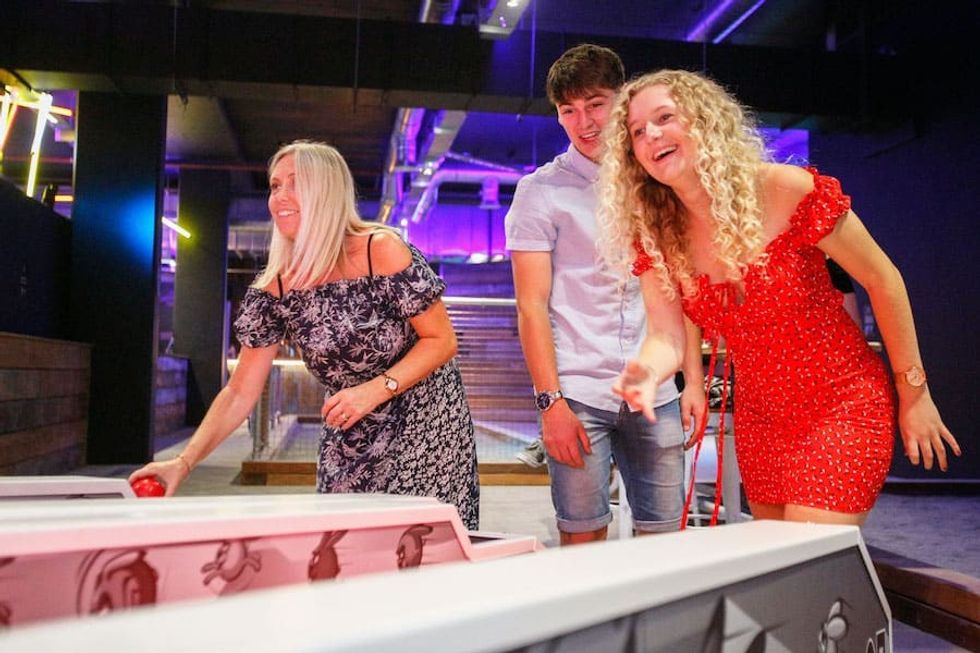 Boom Battle Bar Norwich friends playing