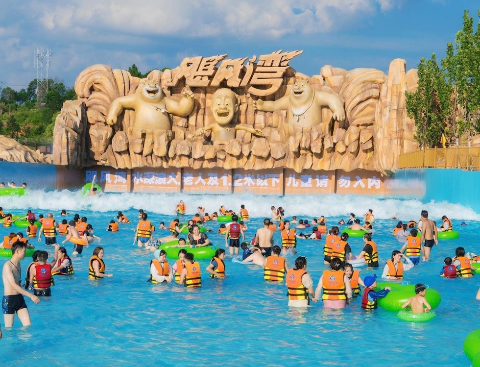 Boonie Bears at Fantawild Water Park in Xuzhou