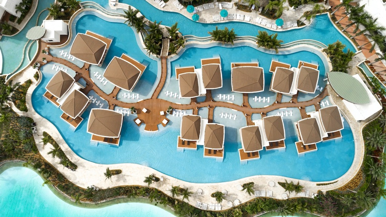 Bora Bora aerial view