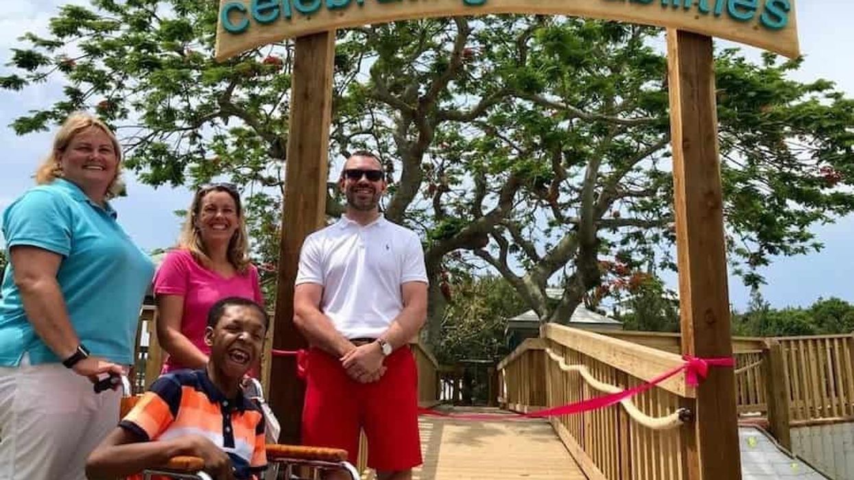 Boundless playground accessible Bermuda CAP.Co