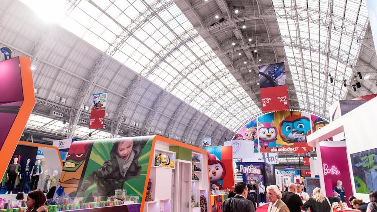 Brand Licensing Europe London Tradeshow floor