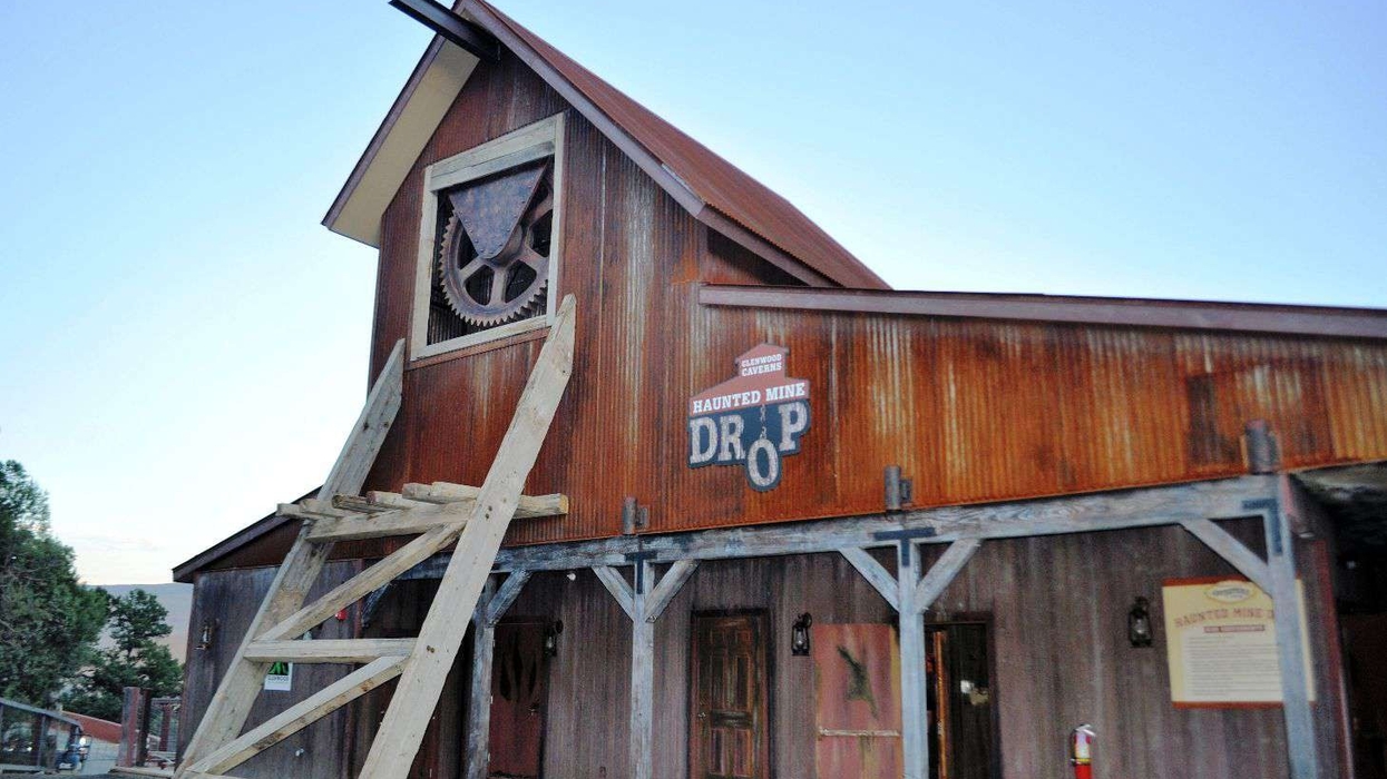 Brass Ring Awards glenwood caverns haunted mine drop entrance
