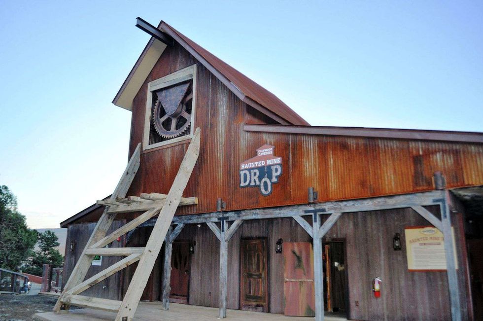 Brass Ring Awards glenwood caverns haunted mine drop entrance