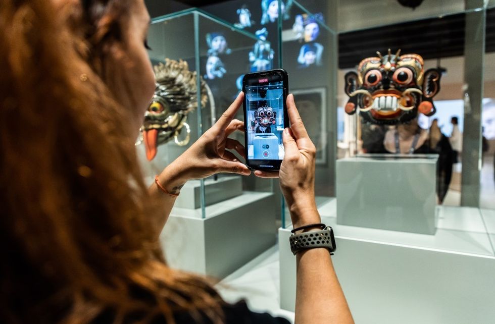 British Museum ‘Veneradas y Temidas. El poder femenino en el arte y las creencias’ (Feminine Power) at La CaixaForum Madrid, Spain innovation in exhibit