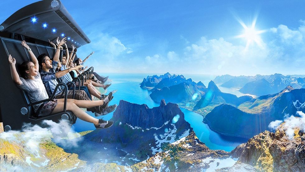 Brogent Flying Theatre Concept art