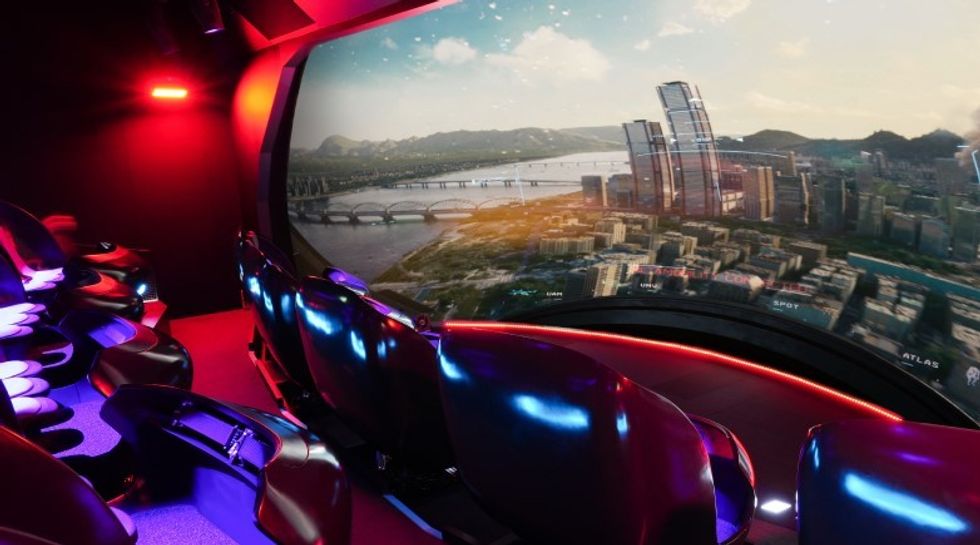 Brogent Technologies Hyundai Motorstudio Goyang 4D ride