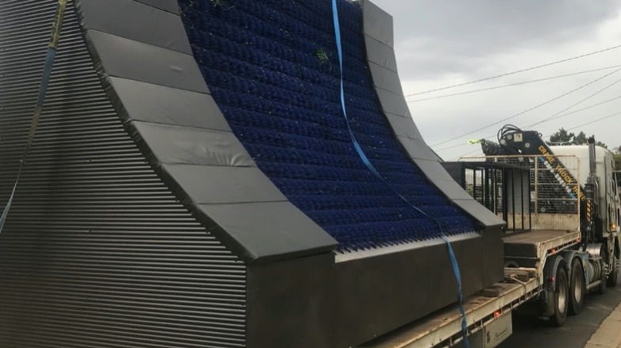 BrushBoarding installation Extreme Sports Zone Ltd