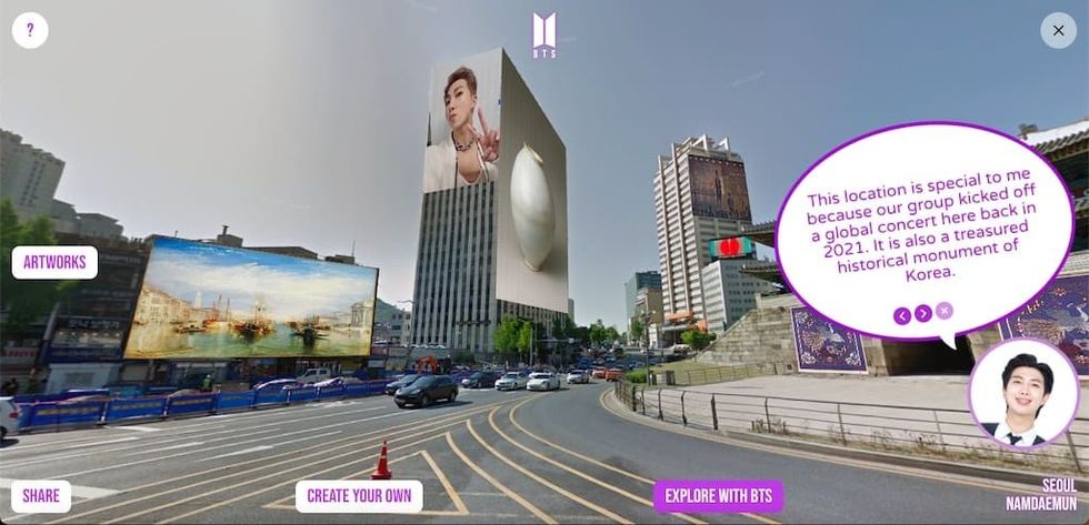 BTS Street Gallery Seoul