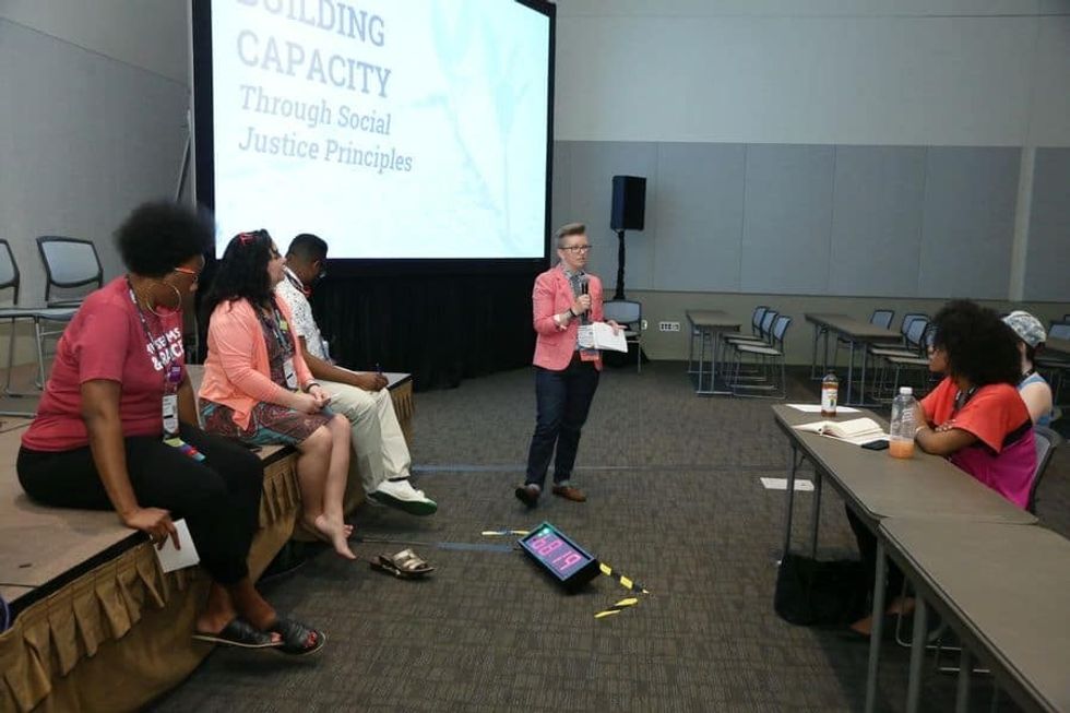 Building Capacity Through Social Justice event