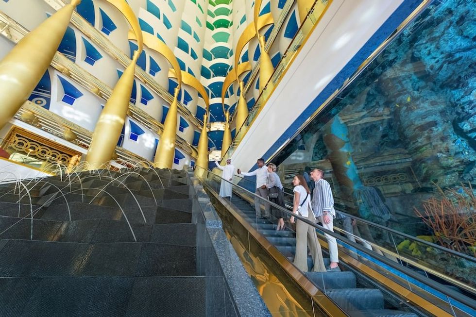 Burj al Arab Escalator Lobby