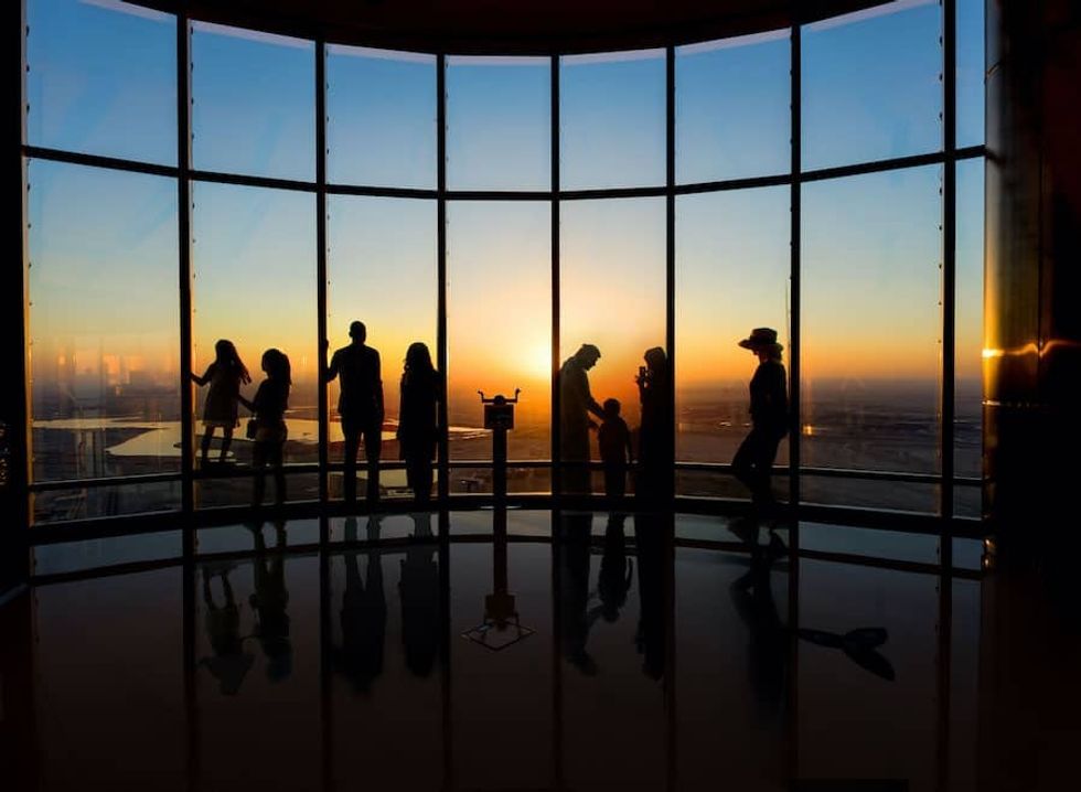 Burj Khalifa sunset Emaar Entertainment