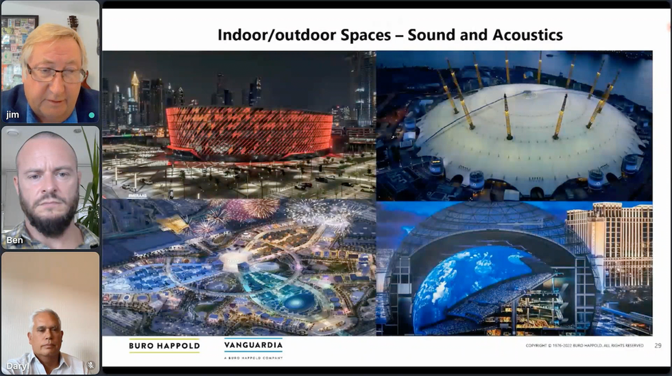 Buro Happold webinar indoor space acoustics