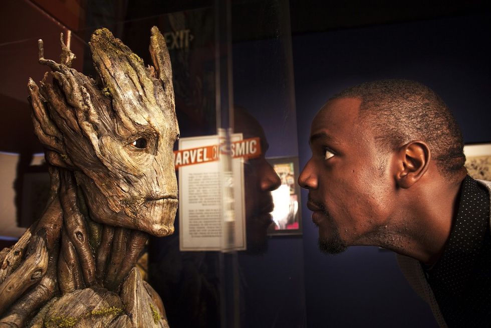 Bust of Groot from Marvel’s Guardians of the Galaxy (2014) at MARVEL: UNIVERSE OF SUPER HEROES.