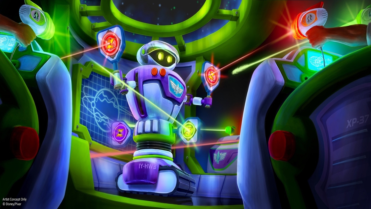 buzz lightyear ride disney world
