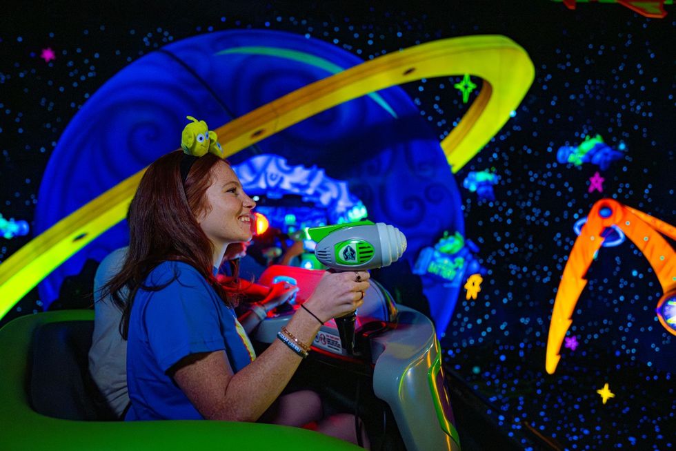 buzz lightyear ride disney world