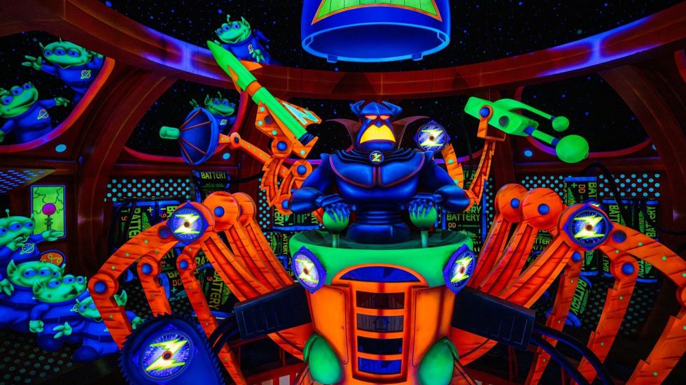 buzz lightyear ride disney world