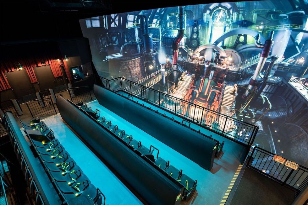 (c) SkyFly: Soar America, Dynamic Attractions