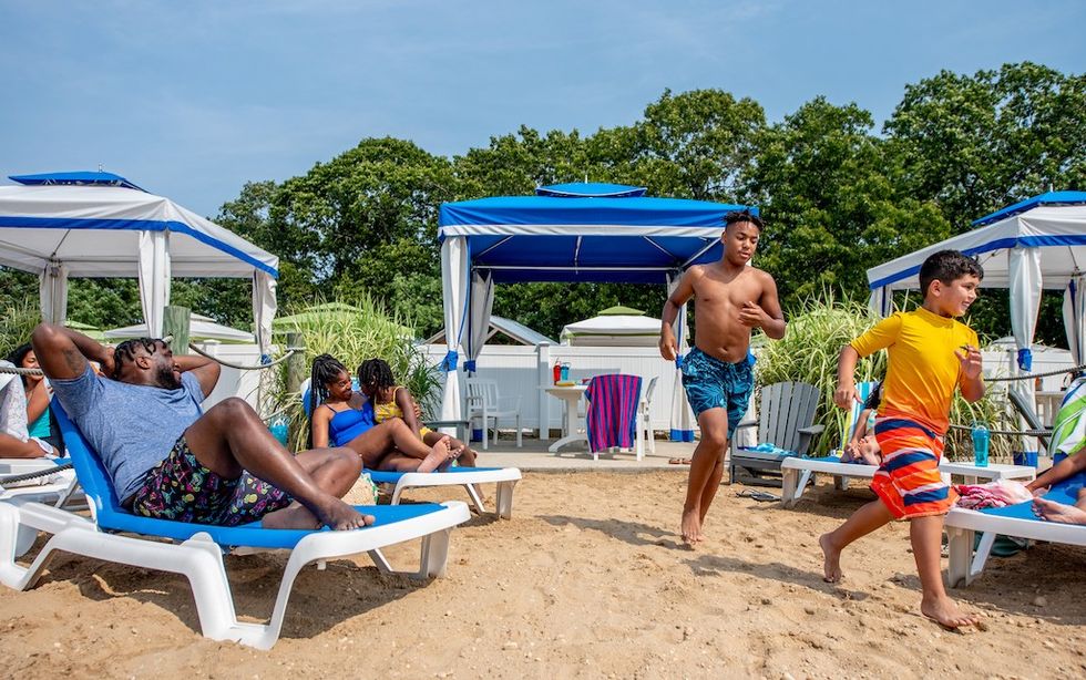 Cabanas at Splish Splash