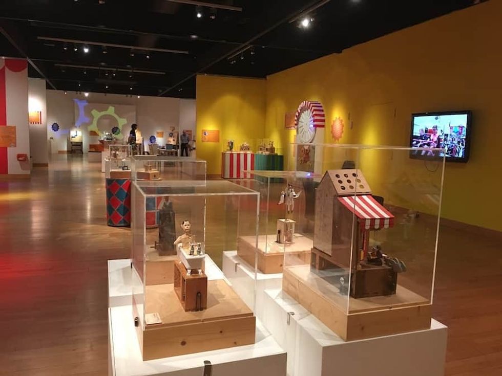 Cabaret Mechanical Theatre, Fantastic Fairground Factory, Tullie House, UK