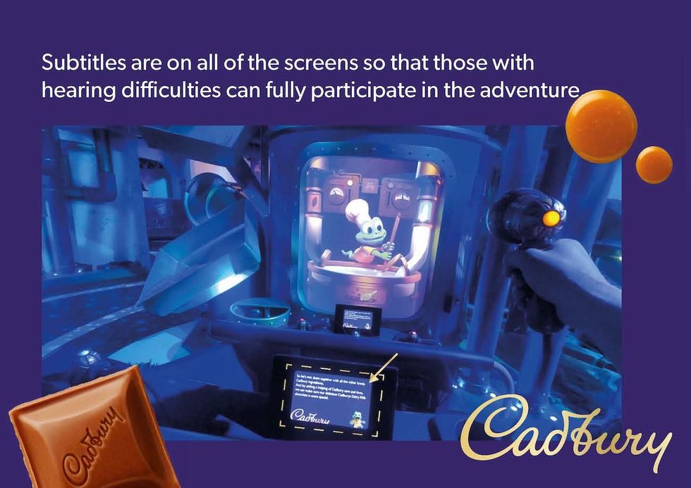 Cadbury Chocolate Quest inclusivity