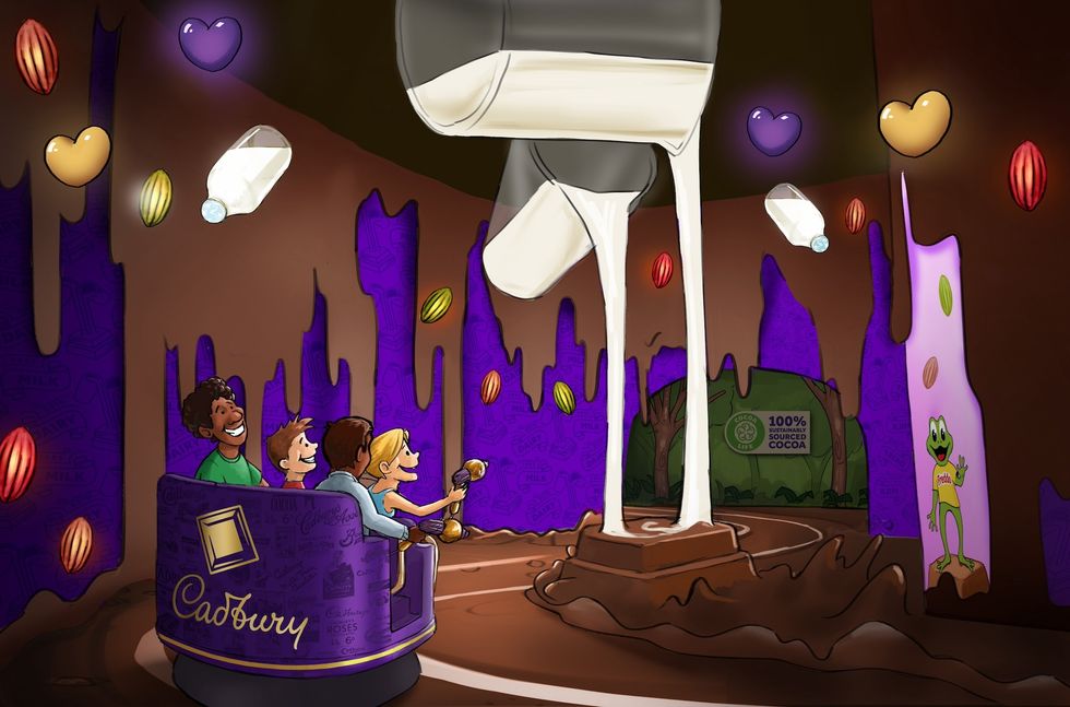 cadbury world new ride