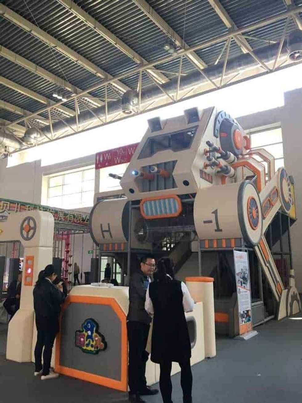 CAE Beijing 2019 Star Wars Walker playground