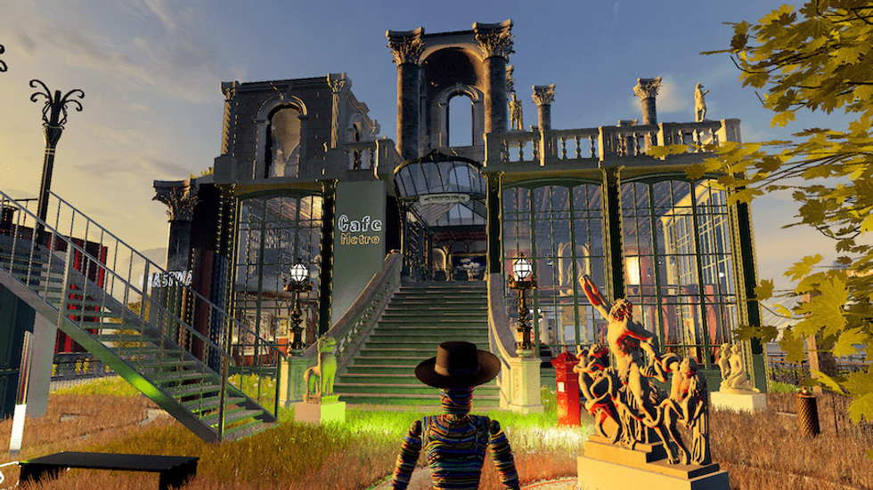 Cafe Metro Occupy White Walls