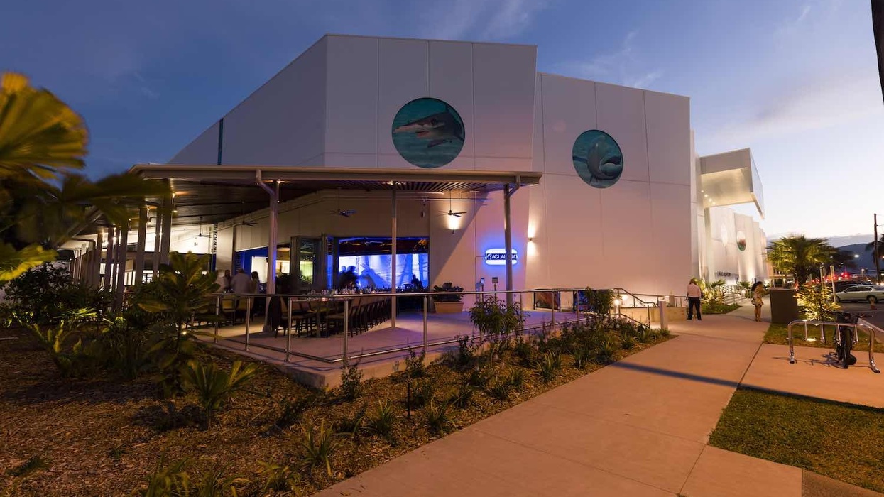 cairns aquarium queensland building exterior