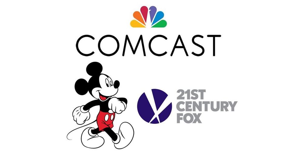 Camcast and Disney bid for Fox