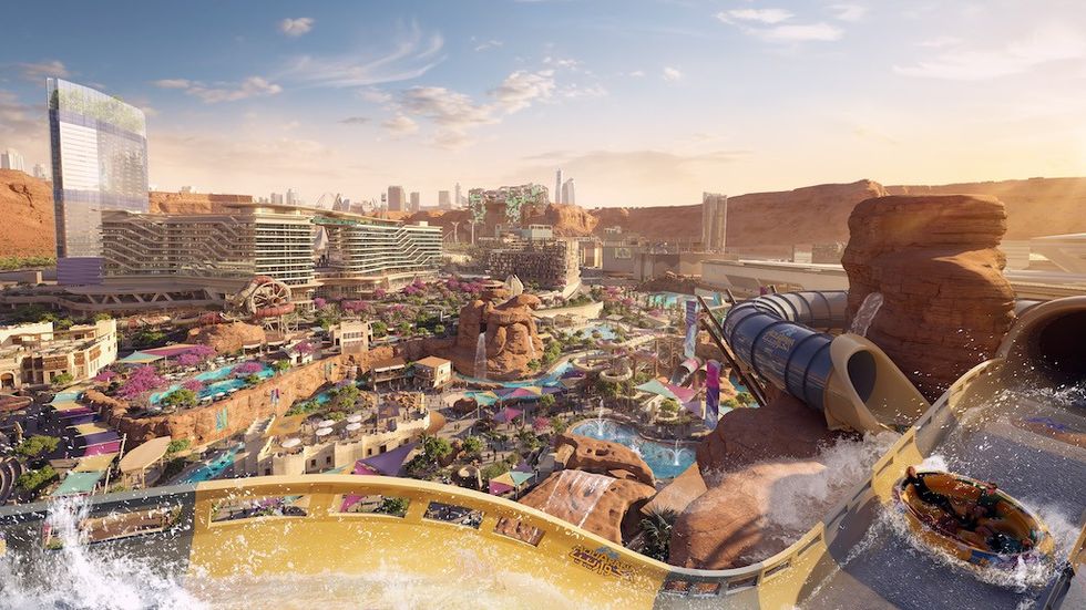 Camel Rock Aquarabia Qiddiya