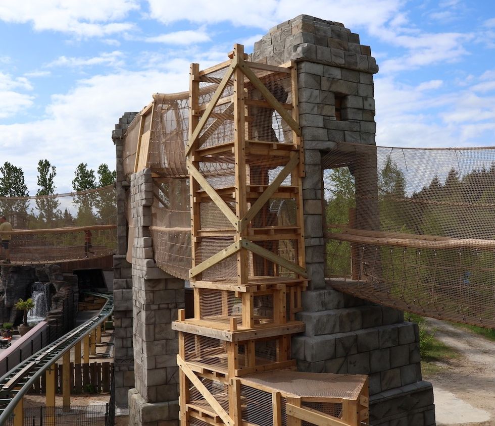 Camino del Sol with coaster track